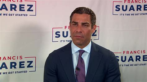 Miami Mayor Francis Suarez vocalizes vision for presidency following campaign announcement